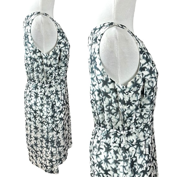 J.Crew Silk Starfish Knotted Mini Dress Size 8 Coastal Nautical Preppy Spring - Picture 5 of 9